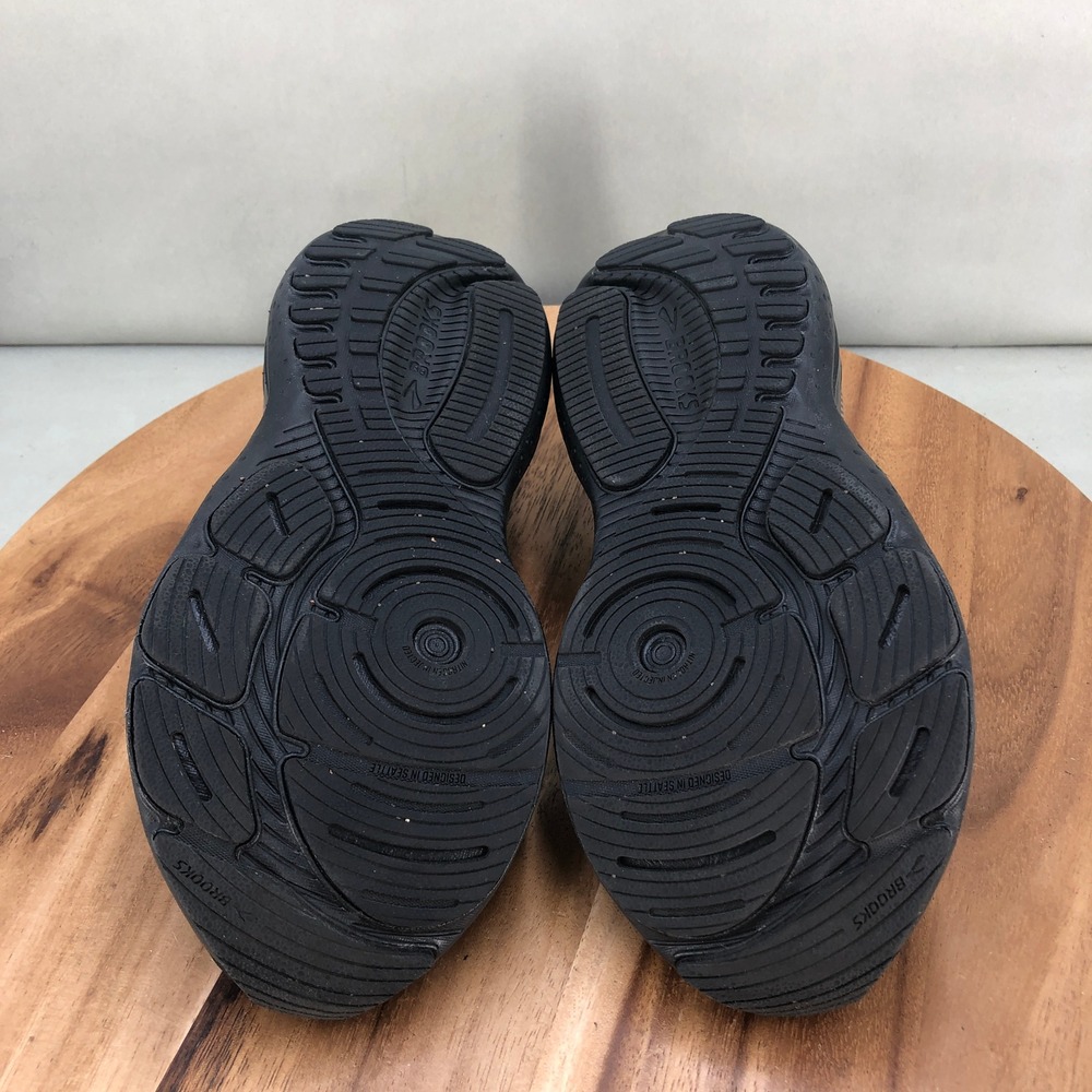 Brooks Glycerin GTS 21 Black Running Shoes Womens Size 9 B Cushioned Comfort - Picture 6 of 7